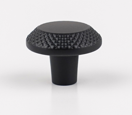 Buton pentru mobila Nola, finisaj negru mat CB, Ø:30 mm [3]