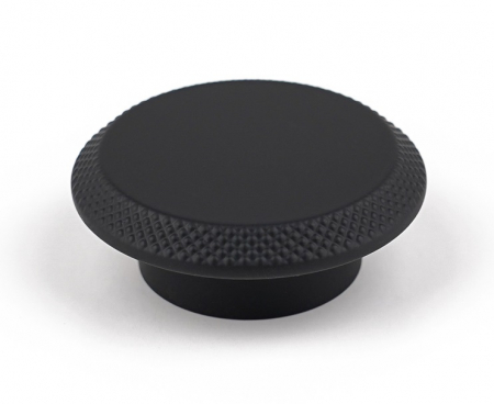Butoni - Buton pentru mobila Nola, finisaj negru mat CB, Ø:60 mm