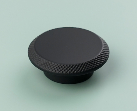 Buton pentru mobila Nola, finisaj negru mat CB, Ø:60 mm [4]