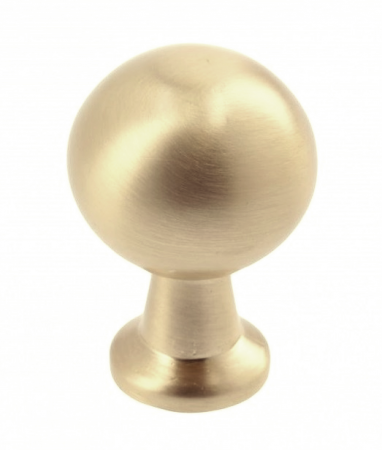 Butoni - Buton pentru mobila Nord, finisaj auriu periat GT, 20x33 mm