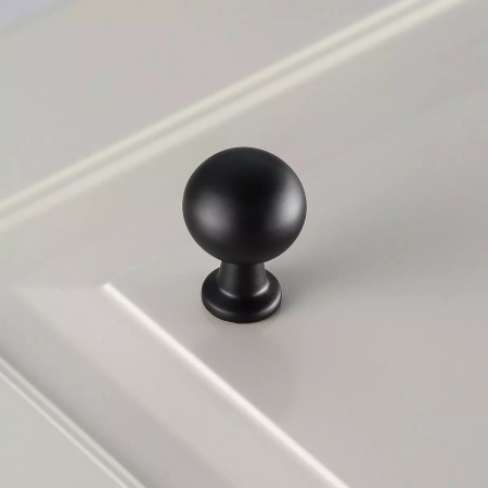 Buton pentru mobila Nord, finisaj negru mat GT, 20x33 mm [4]