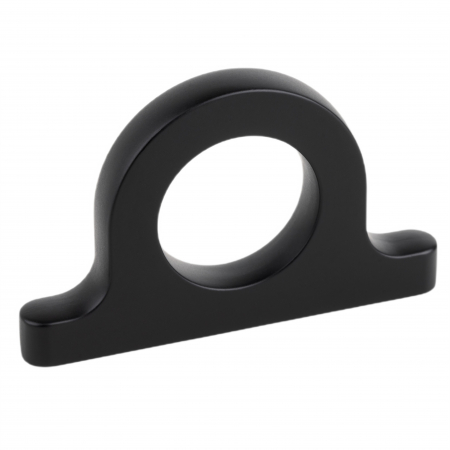 Butoni - Buton pentru mobila Omega, finisaj negru mat, L:62.5 mm