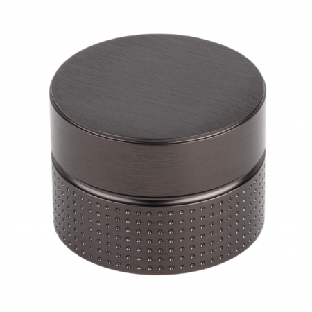 Butoni - Buton pentru mobila Point Viefe, finisaj negru titan, D:40 mm