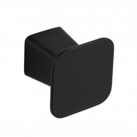 Butoni - Buton pentru mobila Prism, finisaj negru mat, 32x28 mm