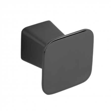 Manere si butoni - Buton pentru mobila Prism, finisaj nichel negru lustruit, 32x28 mm