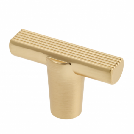 Butoni - Buton pentru mobila Ray GT, finisaj auriu periat GT, 40x14x25.5 mm