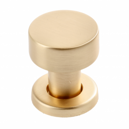 Butoni - Buton pentru mobila Ring, finisaj auriu periat GT, D:25.8 mm