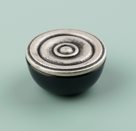 Buton pentru mobila Snail, finisaj argint antichizat CB, Ø:50 mm [4]
