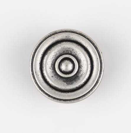 Buton pentru mobila Snail, finisaj argint antichizat CB, Ø:50 mm [1]