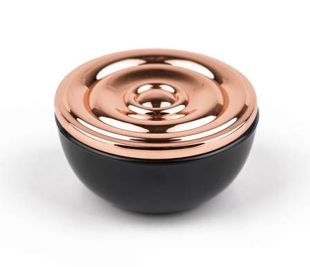 Butoni - Buton pentru mobila Snail, finisaj cupru lucios CB, Ø:50 mm