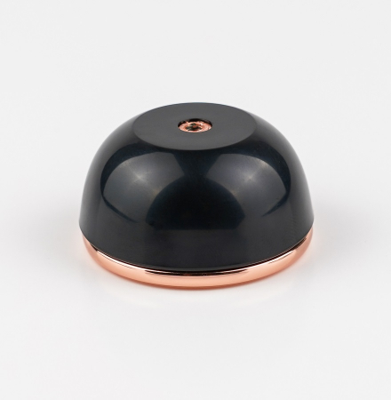 Buton pentru mobila Snail, finisaj cupru lucios CB, Ø:50 mm [3]
