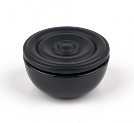 Butoni - Buton pentru mobila Snail, finisaj negru mat CB, Ø:50 mm