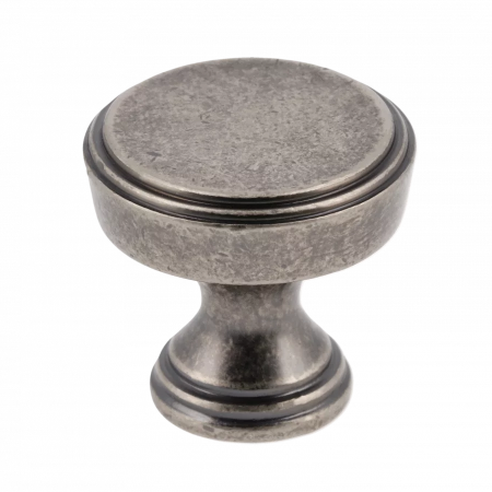 Butoni - Buton pentru mobila Sonet, finisaj argint antichizat GT, D:25 mm