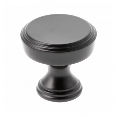 Butoni - Buton pentru mobila Sonet, finisaj negru mat GT, D:25 mm
