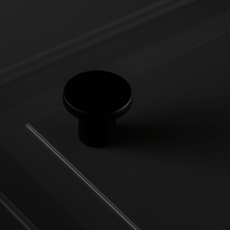 Buton pentru mobila Spot, finisaj negru mat GT, D:24 mm [2]