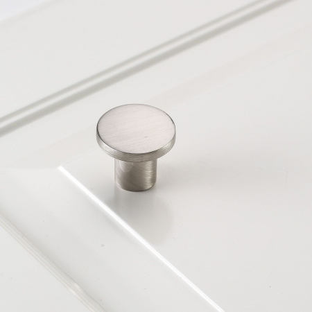 Buton pentru mobila Spot, finisaj otel periat GT, D:24 mm [1]