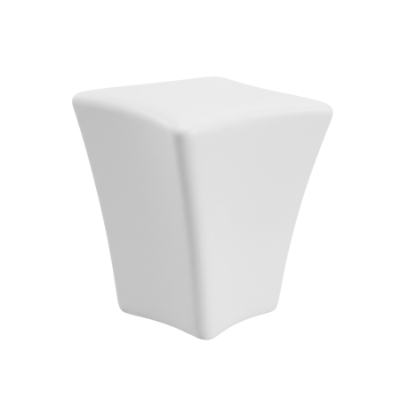 Buton pentru mobila Starr, finisaj alb, L:15 mm [1]