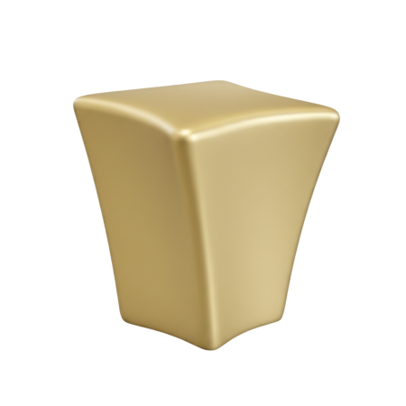 Buton pentru mobila Starr, finisaj auriu, L:15 mm [1]