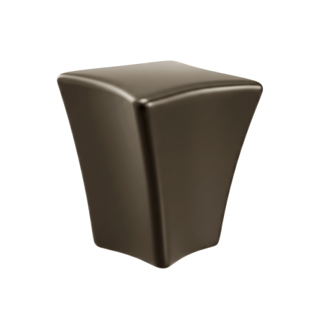 Buton pentru mobila Starr, finisaj bronz alfa, L:15 mm [1]