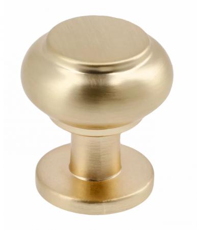 Butoni - Buton pentru mobila Stilo, finisaj auriu periat GT, D:22 mm