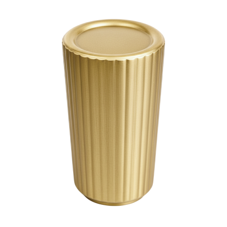 Butoni - Buton pentru mobila Stria, finisaj auriu, D:15 mm