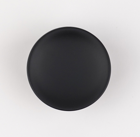 Buton pentru mobila Tamer, finisaj negru mat CB, Ø 50 mm [1]