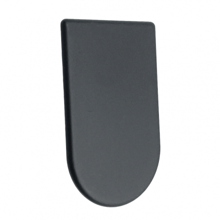Buton pentru mobila Tana, finisaj negru cobalt, 30.8x48.75 mm [2]