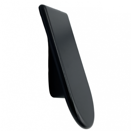 Butoni - Buton pentru mobila Tana, finisaj negru grafit, 30.8x48.75 mm