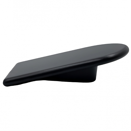 Buton pentru mobila Tana, finisaj negru grafit, 30.8x48.75 mm [1]