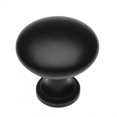 Butoni - Buton pentru mobila Terni, finisaj negru mat GT, D:30 mm