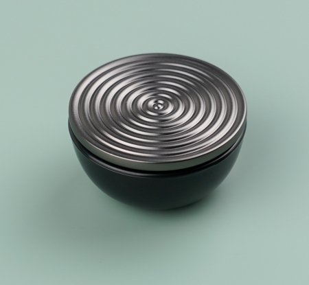 Buton pentru mobila Tobias, finisaj negru gun metal CB, Ø 50 mm [4]