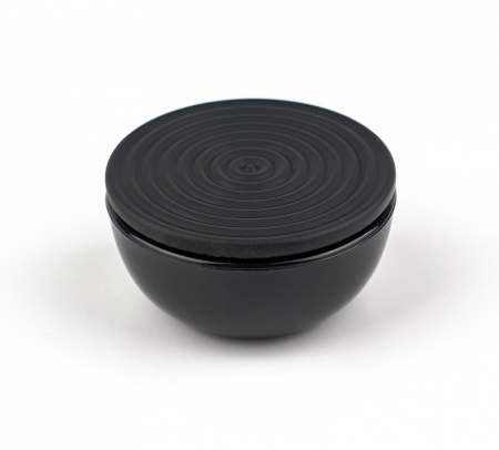 Butoni - Buton pentru mobila Tobias, finisaj negru mat CB, Ø 50 mm
