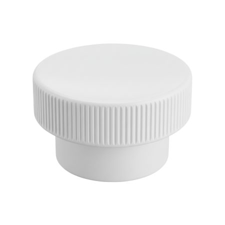 Butoni - Buton pentru mobila Tuyo, finisaj alb, D:40 mm