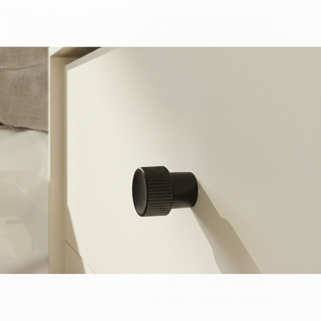 Buton pentru mobila Tuyo, finisaj negru cobalt, D:20 mm [3]