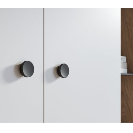 Buton pentru mobila Tuyo JBL, finisaj negru cobalt, D:70 mm [3]