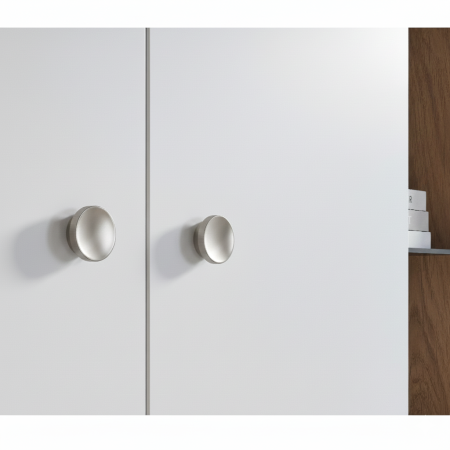 Buton pentru mobila Tuyo JBL, finisaj nichel satin, D:70 mm [3]