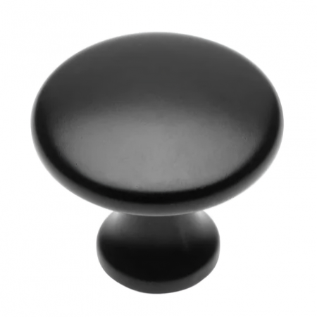 Butoni - Buton pentru mobila Udine, finisaj negru mat GT, D:29 mm