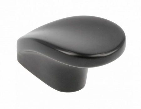 Buton pentru mobila Venice, finisaj negru mat GT, 46x28 mm [3]