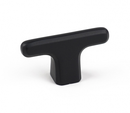 Butoni - Buton pentru mobila Vera, finisaj negru mat CB, 55x18x28 mm