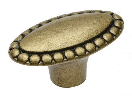 Butoni - Buton pentru mobila WP-1148, finisaj alama antichizata GT, L:39 mm