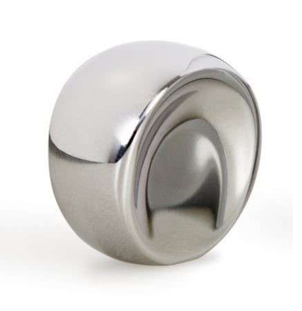 Buton pentru mobilier Ball crom lucios D:23.3 mm [0]