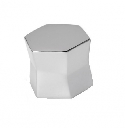 Accesorii mobilier - Buton pentru mobilier Coffe Pot, crom lucios, L: 27,7 mm