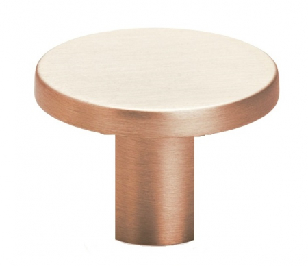 Manere si butoni - Buton pentru mobilier Como Big, cupru periat, D 41 mm