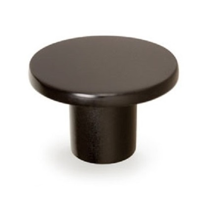 Buton pentru mobilier Como negru mat [0]