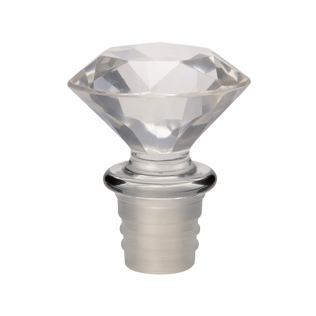 Accesorii bar - Capac pentru sticla, transparent, aspect diamant