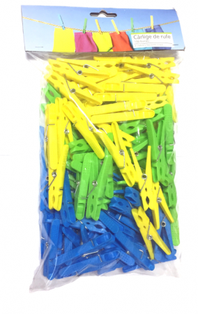 Accesorii si suporturi - Carlige rufe set 100 bucati