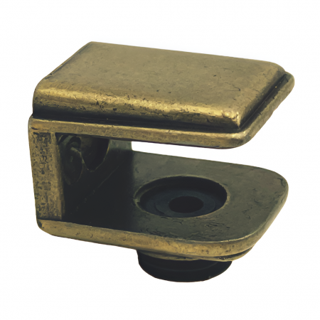 Console si suporturi rafturi - Consola polita, finisaj bronz antichizat, 8 mm