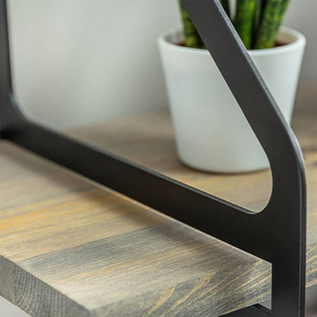 Consola raft Ingrid, finisaj negru mat, 260x234 mm [3]