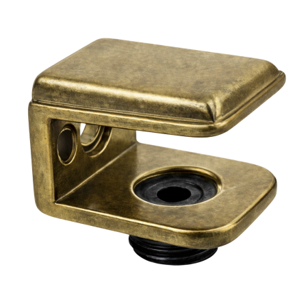 Console si suporturi rafturi - Consola polita, finisaj bronz antichizat, 8 mm