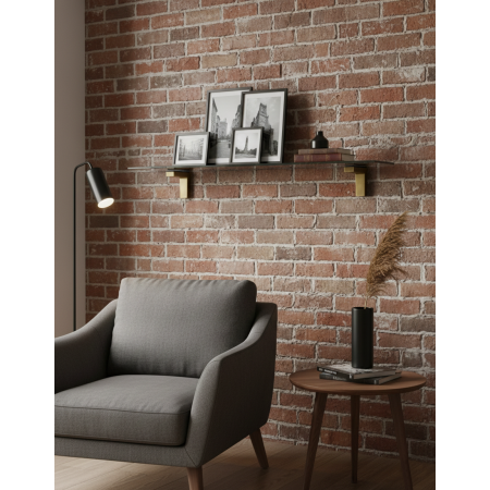 Consola raft polita, finisaj bronz oxidat, 8-58 mm [1]